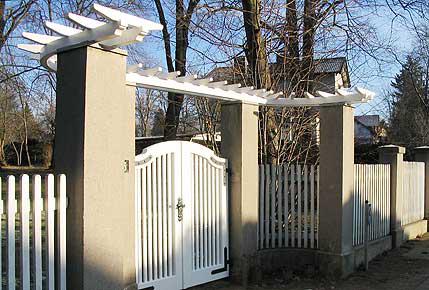 Gartenpforten von der Tischlerei Sturz, Reinbek – Beispiel 2